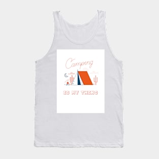 Camping Is My Thing Tank Top